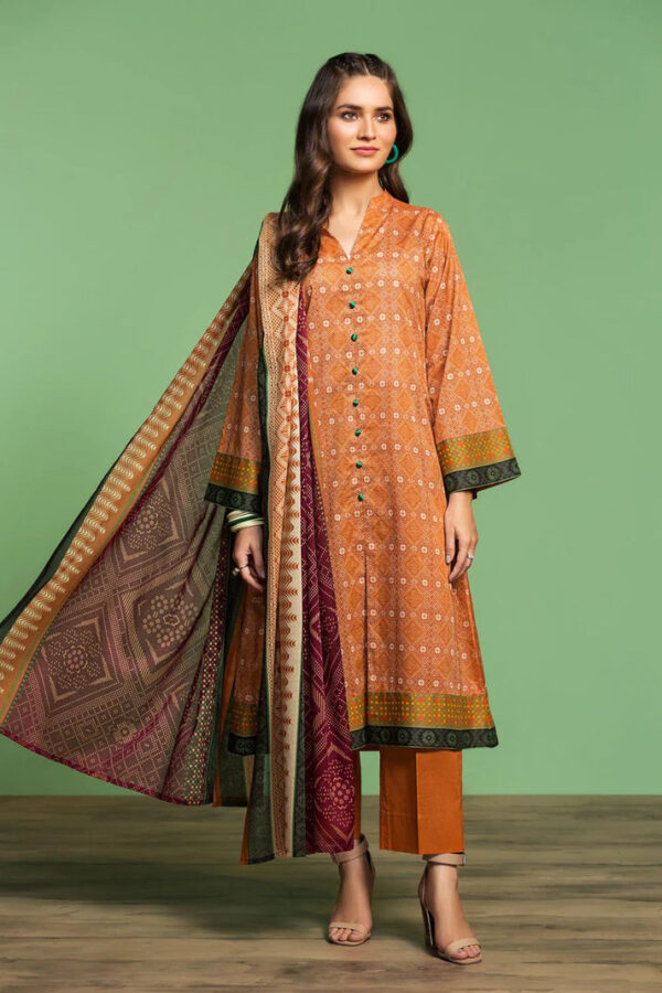 Nishat Unstitched Lawn 3PC