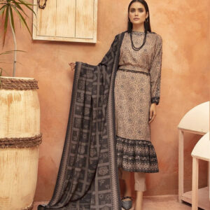 Nishat  lawn Unstitched 3PC